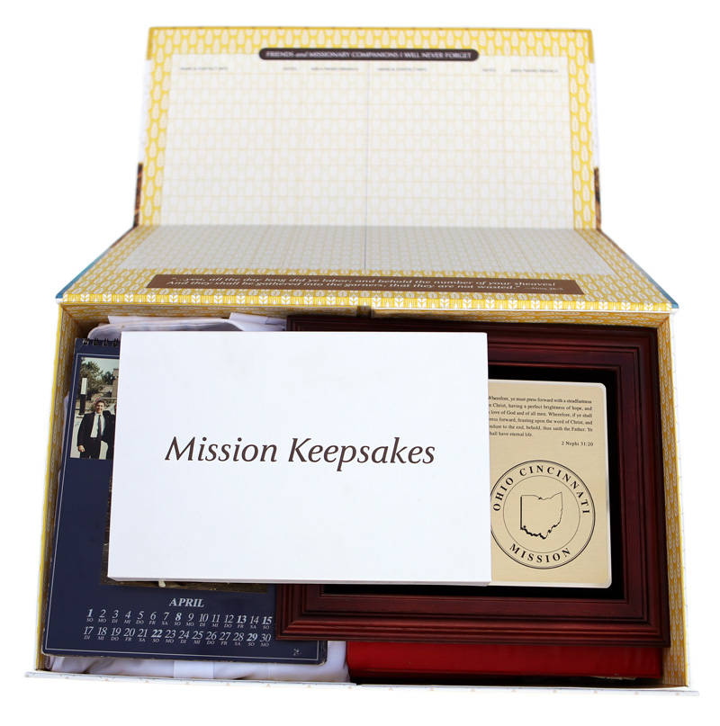 missionary keepsake box closed